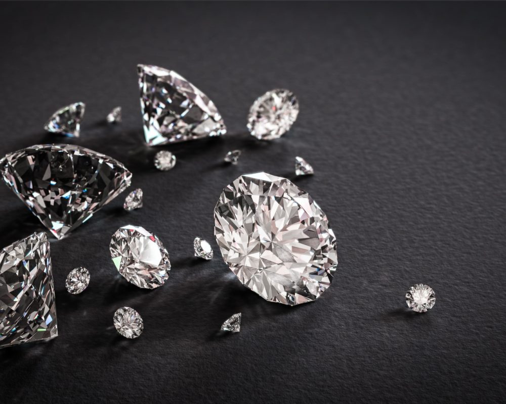 Fine Diamonds are among the most coveted of all gems. Their value however, differs widely from one diamond to another. Experts evaluate every diamond for rarity and beauty, using four primary guidelines.