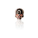 FoesJewelry Cranium Threaded Stud Earring, 14k Rose Gold