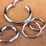 Plain Ring Clicker Earring, CoCr NF