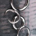 Plain Ring Clicker Earring, CoCr NF