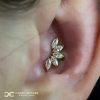 Yellow Gold 5-Marquise in the Conch