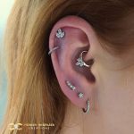 Super Sparkly Ear, in Steel Piercing Jewellery