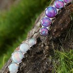 Prium Opal Cluster Push-In Stud Earring