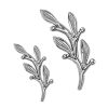 BVLA Amity Threaded Stud Earring, 14k White Gold