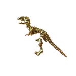 FoesJewelry T-Rex Threaded Stud Earring, Large, 14k Yellow Gold