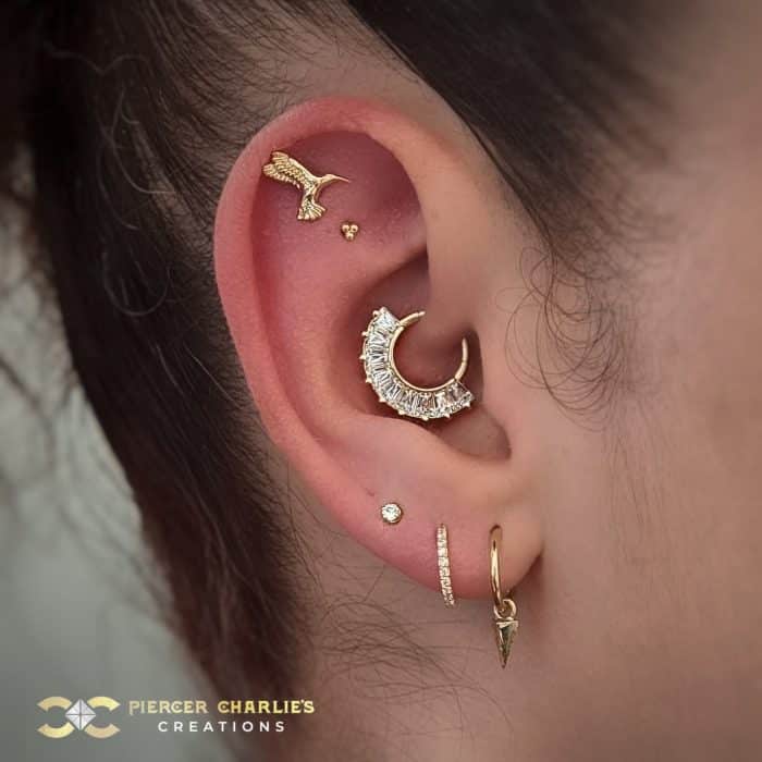 Helix piercing guide: For the babe who's extra in the best way