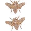 Anatometal Bee Push-In Stud Earring, 18k Rose Gold
