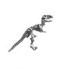 FoesJewelry T-Rex Threaded Stud Earring