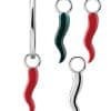 Chili Pepper Charm for Clicker Hoop, CoCr NF
