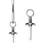 Sword Charm for Clicker Hoop, CoCr NF