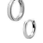 Classic Clicker Earring, Steel