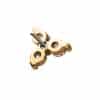 Trinity Push-In Stud Earring, 14k Rose Gold, Medium