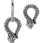 Snake Charm for Clicker Hoop, Steel