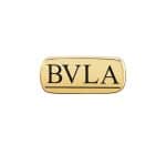 BVLA Logo Threaded Stud Earring, 14k Yellow Gold