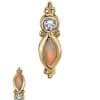 BVLA Diamond Mai Marquise Threaded Stud Earring, 14k Yellow Gold