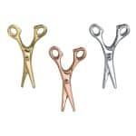 BVLA Scissors Threaded Stud Earring, 14k Gold