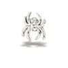 BodyGems Spider Push-In Stud Earring, 14k White Gold