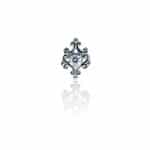 FoesJewelry Clipeum Threaded Stud Earring, Medium, 14k Yellow Gold