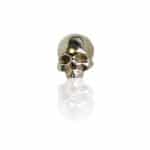 FoesJewelry Cranium Threaded Stud Earring, 14k Yellow Gold