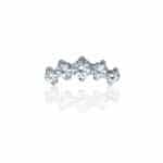 FoesJewelry Prium Threaded Stud Earring, 14k White Gold