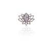 FoesJewelry Lotus Threaded Stud Earring, 14k Rose Gold