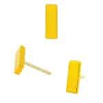 Junipurr Bar Push-In Stud Earring, 14k Yellow Gold