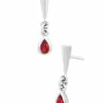 Junipurr Till Death Push-In Stud Earring, 14k White Gold