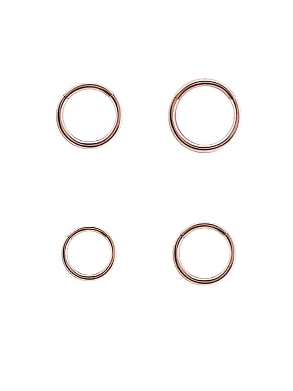 Alagia Gold Nose Ring, Dainty Thin Indian Nose Hoop India | Ubuy