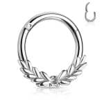 Olympiada Daith Clicker Earring, Steel, 8mm
