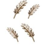 Auris Phoenix Threaded Stud Earring, 14k Yellow Gold