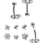 3-Gem Rook Bar, Titanium
