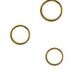 Gold Clicker Hoop, 18ga, Small, 18k Yellow Gold