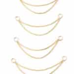 Double Box Chain, 14k Yellow Gold