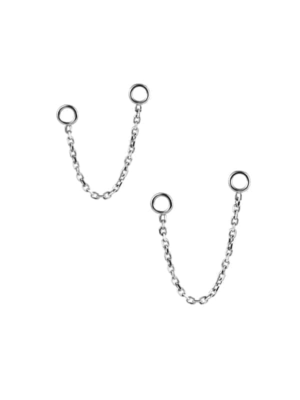 Fine Chain, 18k White Gold