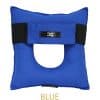 Blue piercing pillow