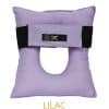 Lilac piercing pillow