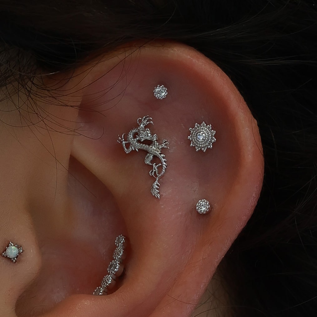 Flat Piercings